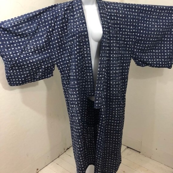 Vintage Other - Vintage mid century blue Japanese kimono